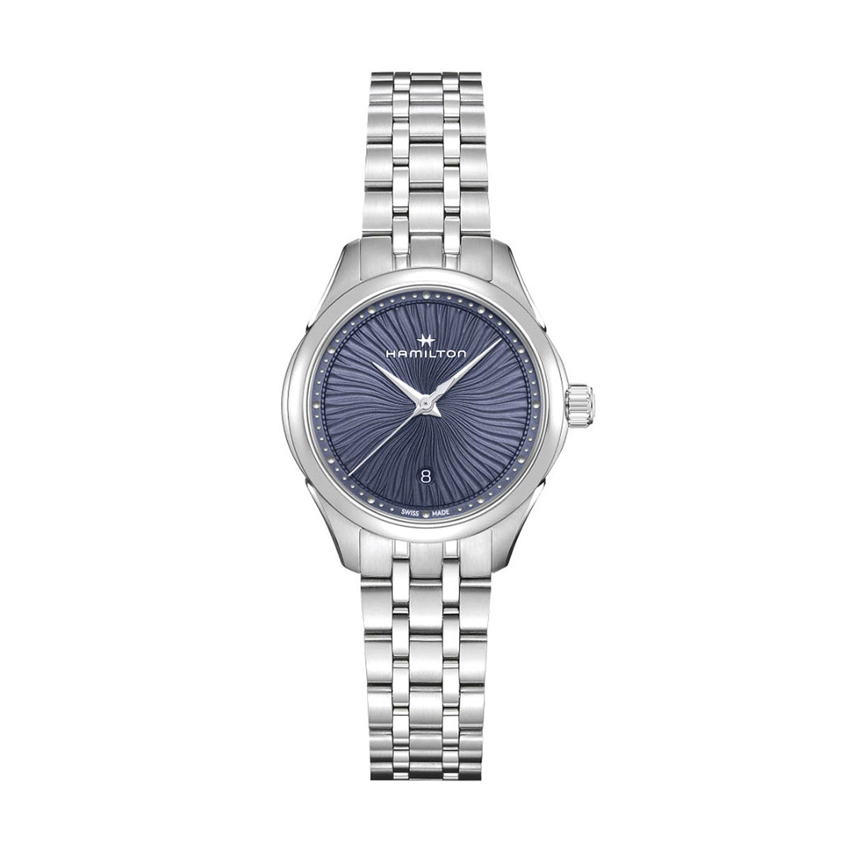 Hamilton Jazzmaster Lady Quartz 30mm Watch, Blue Pattern Dial