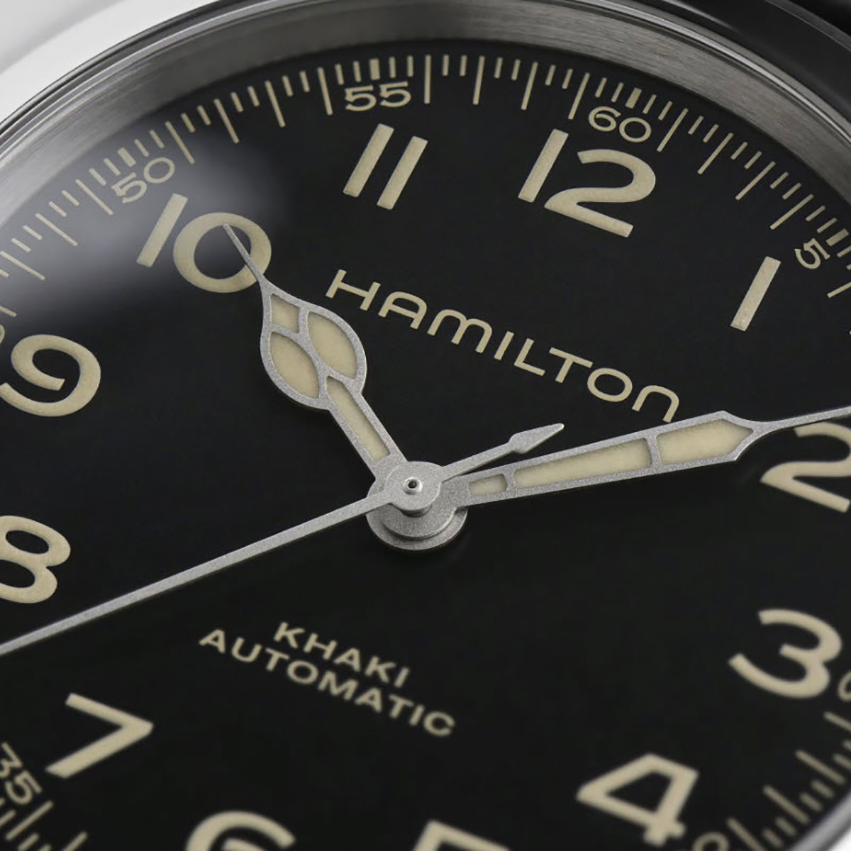Hamilton Khaki Field Murph 38mm Men's Watch, Black Dial