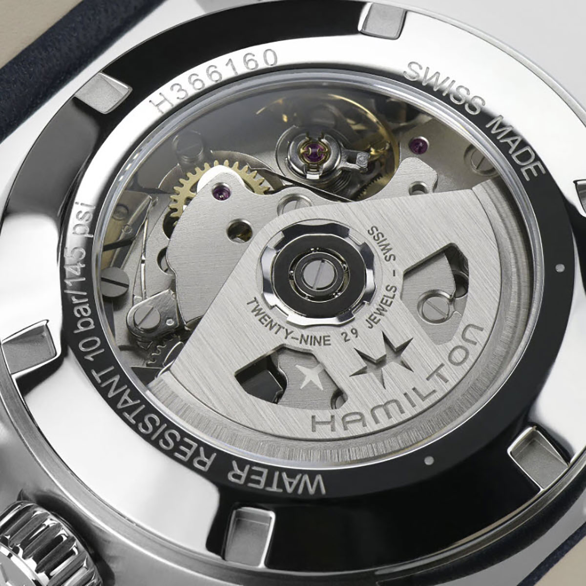 Hamilton Jazzmaster Performer Automatic Chronograph 42mm Men's Watch, Blue Dial