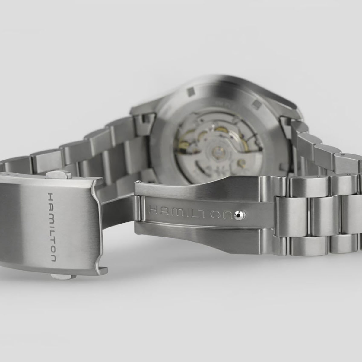 Hamilton Khaki Field Titanium Automatic 38mm Men's Watch, Blue Dial