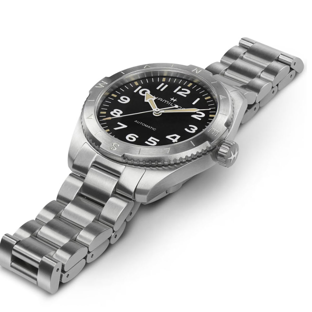 Hamilton Khaki Field Expedition Automatic 41mm Men's Watch, Black Dial