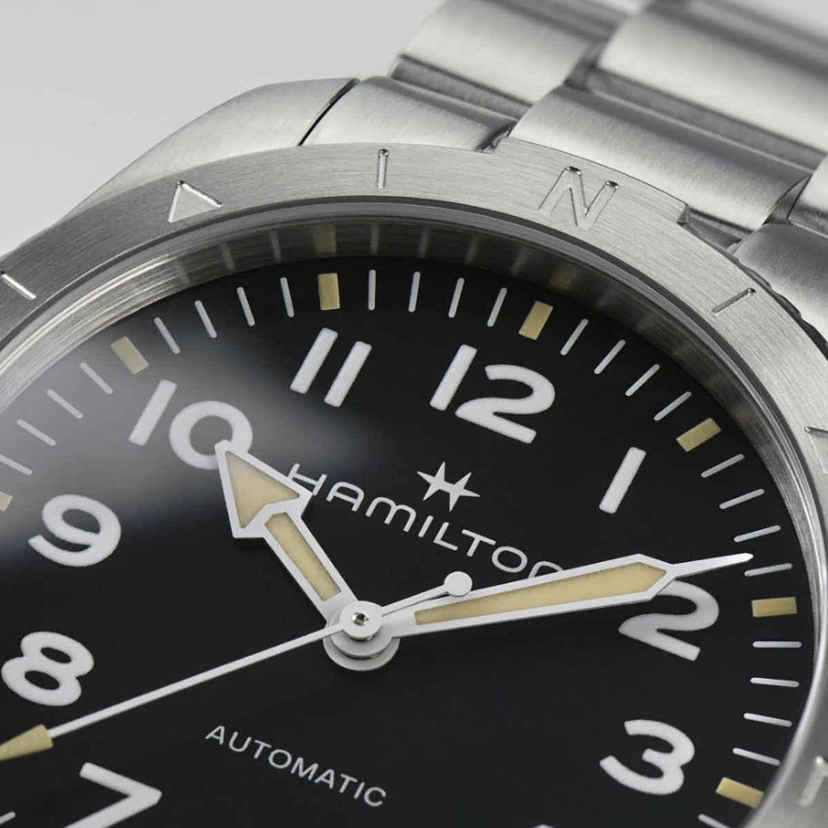 Hamilton Khaki Field Expedition Automatic 41mm Men's Watch, Black Dial