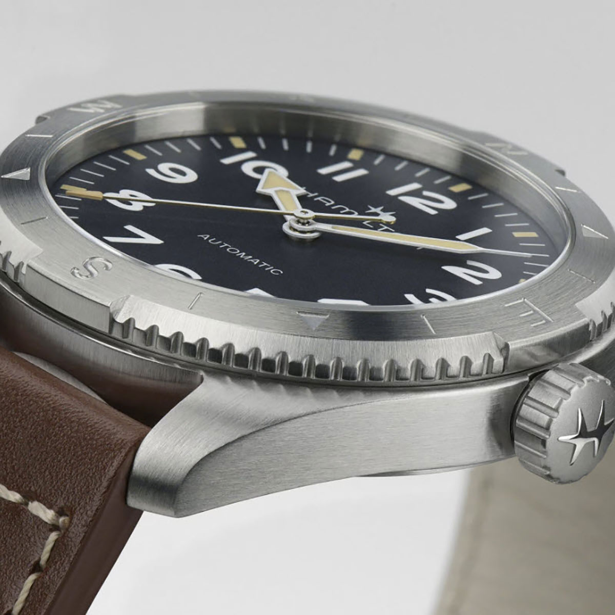 Hamilton Khaki Field Expedition Automatic 41mm Men's Watch, Blue Textured Dial