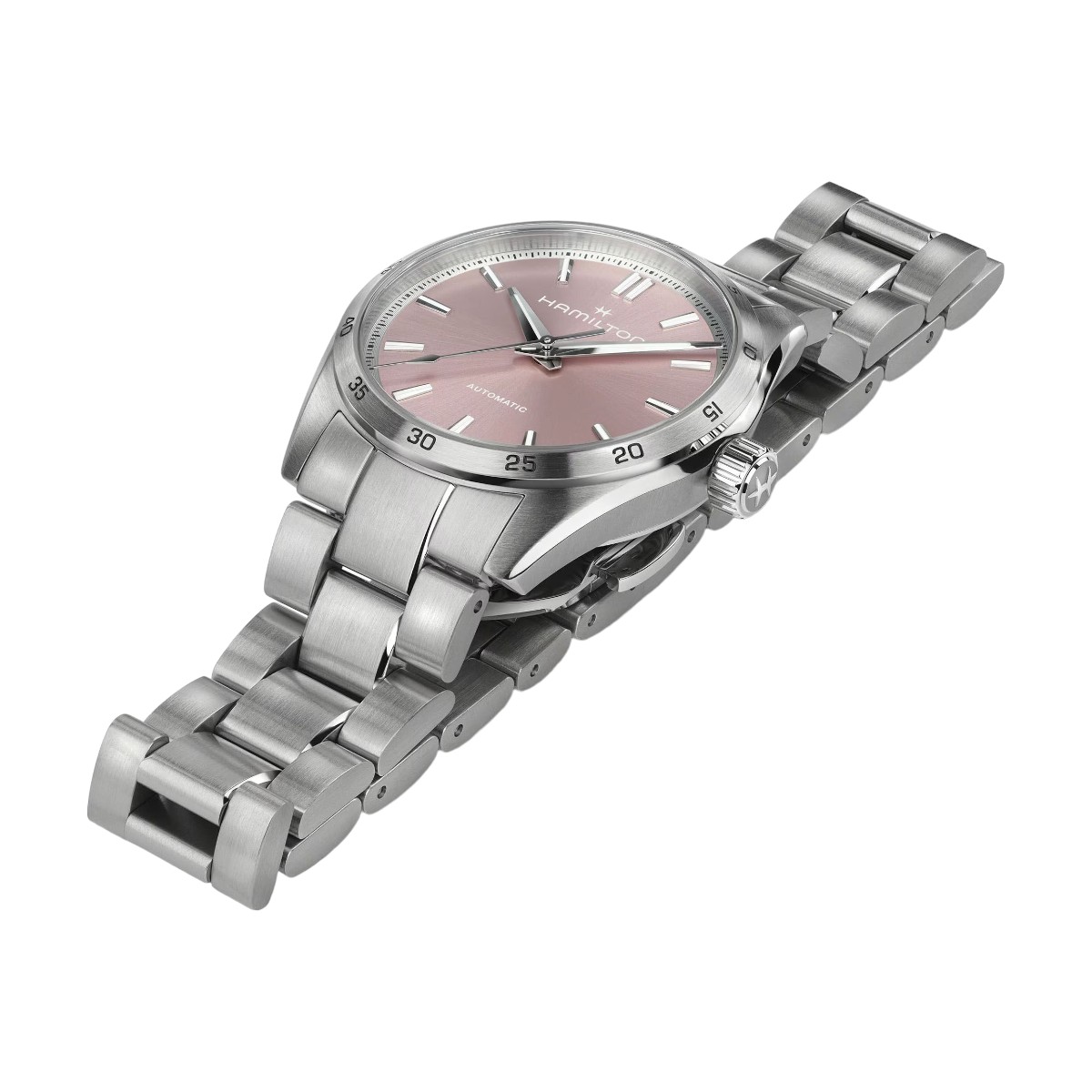 Hamilton Jazzmaster Performer Automatic 34mm Women's Watch, Pink Dial