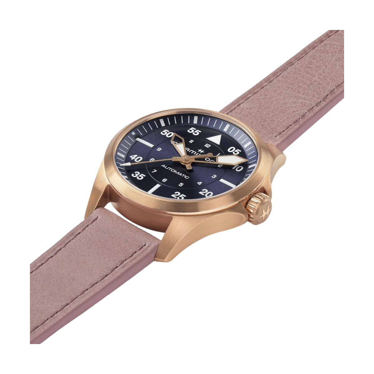 Hamilton Khaki Aviation Pilot Automatic 36mm Women's Watch, Midnight Blue Dial