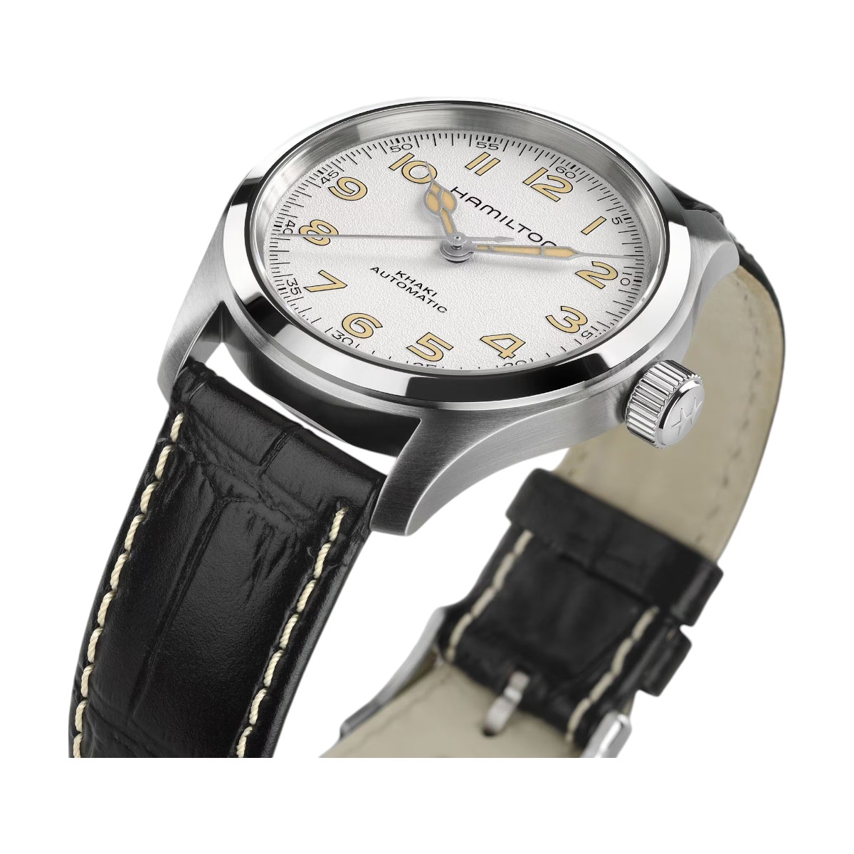 Hamilton Khaki Field Murph 38mm Men's Watch, White Dial