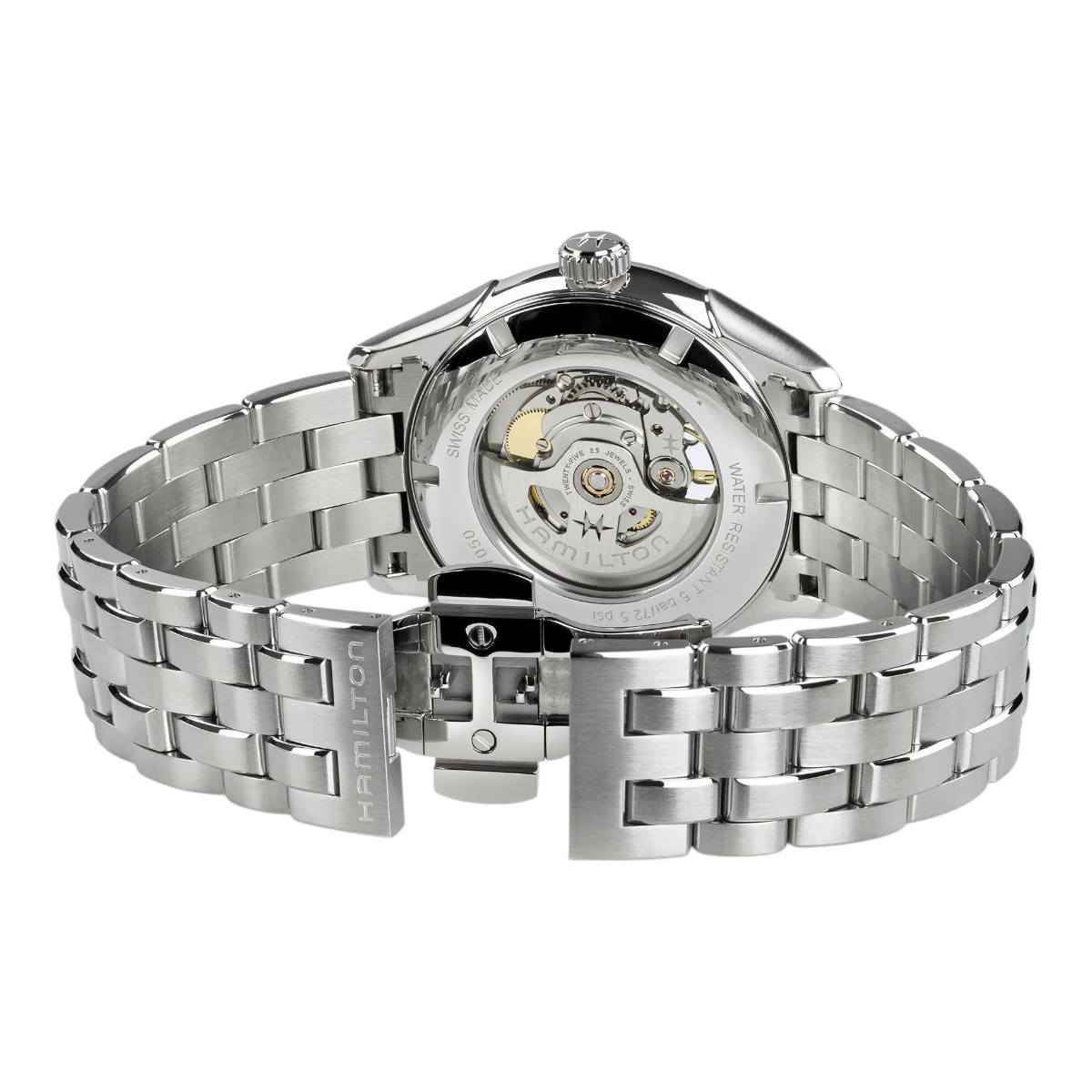 Hamilton Jazzmaster Open Heart Automatic 42mm Watch, Blue Dial
