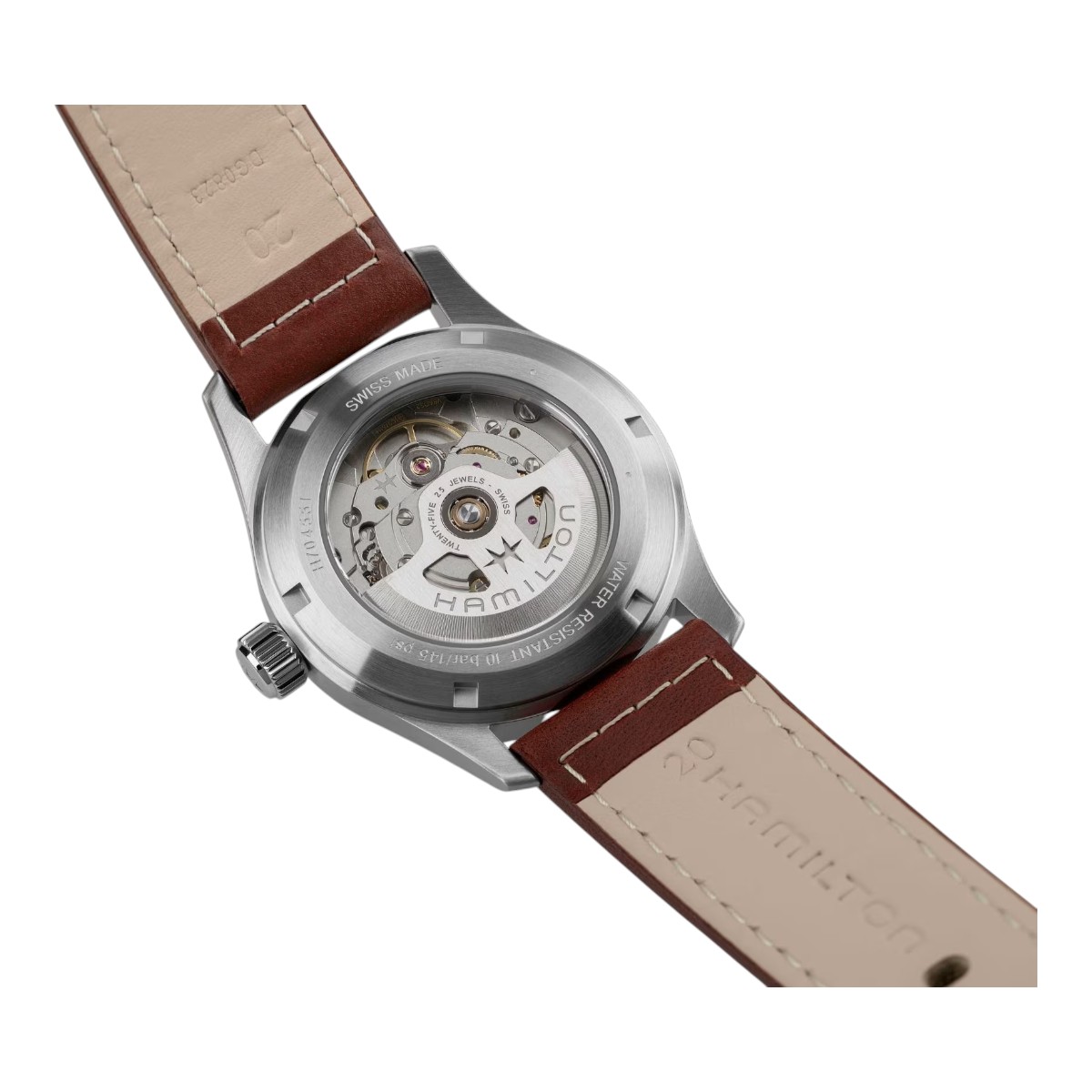 Hamilton Khaki Field Automatic 38mm Men's Watch, Blue Dial