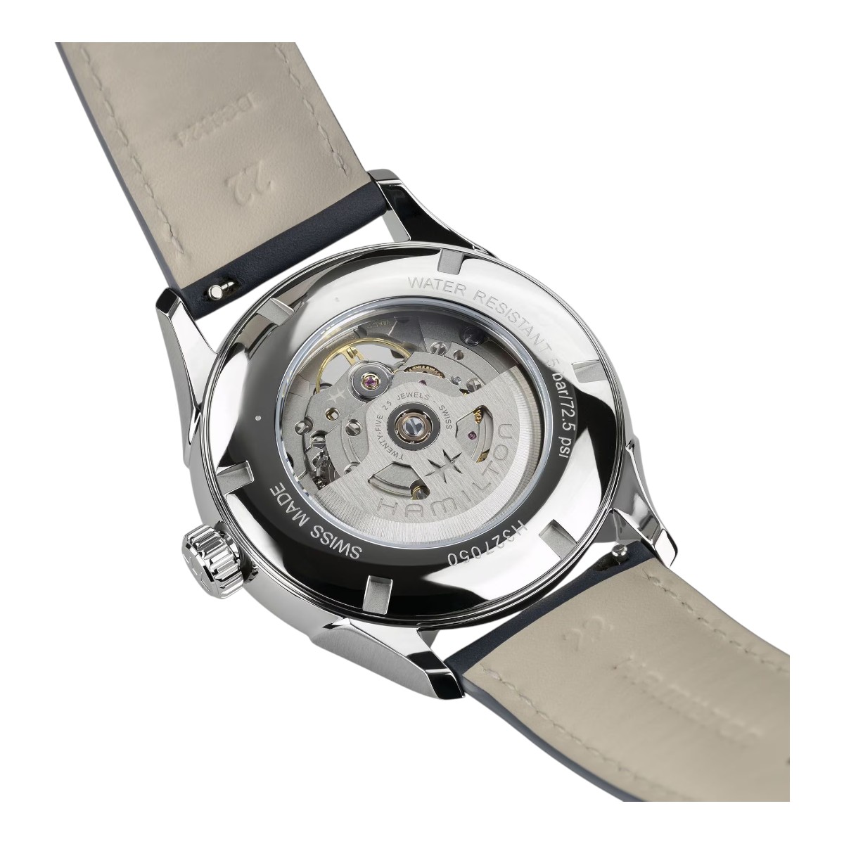 Hamilton Jazzmaster Open Heart Automatic 42mm Men's Watch, Blue Dial