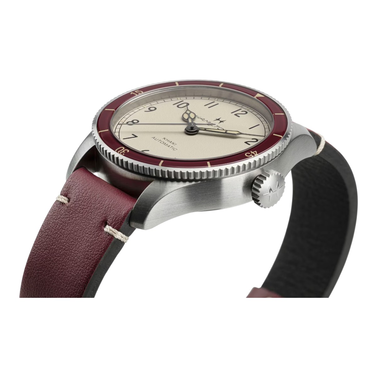 Hamilton Khaki Aviation Pilot Pioneer Automatic 38mm Men's Watch, White Dial