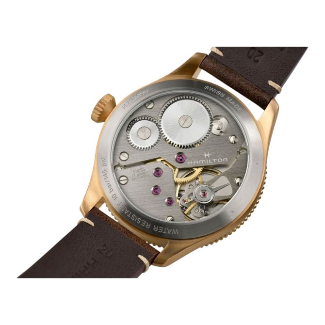 Hamilton Khaki Aviation Pilot Pioneer Mechanical Bronze 43mm Men's