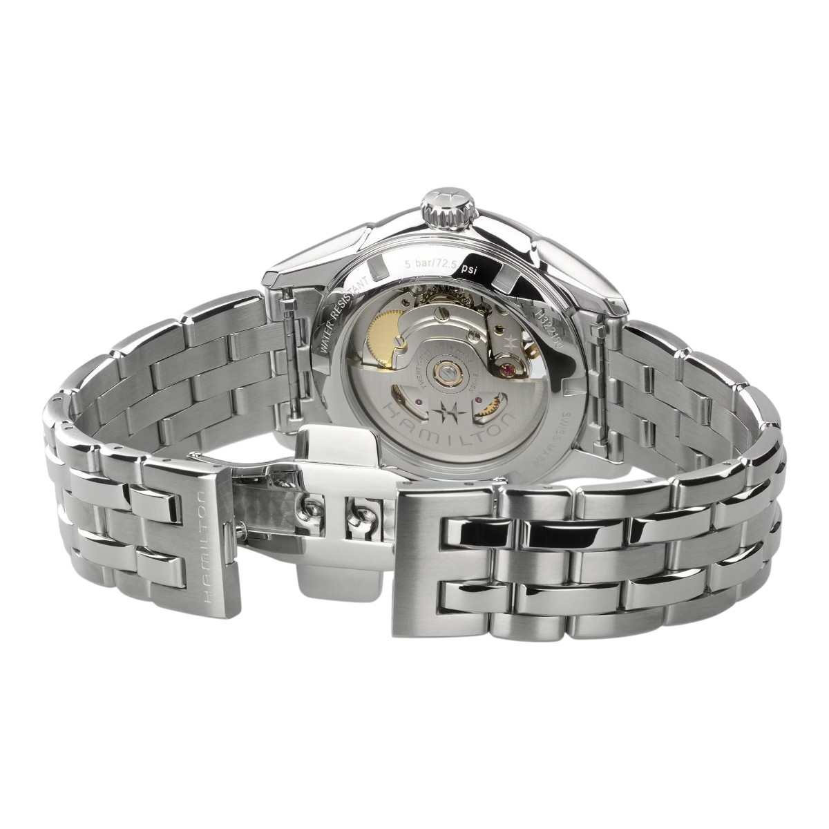 Hamilton Jazzmaster Open Heart Automatic 36mm Women's Watch, Blue Dial