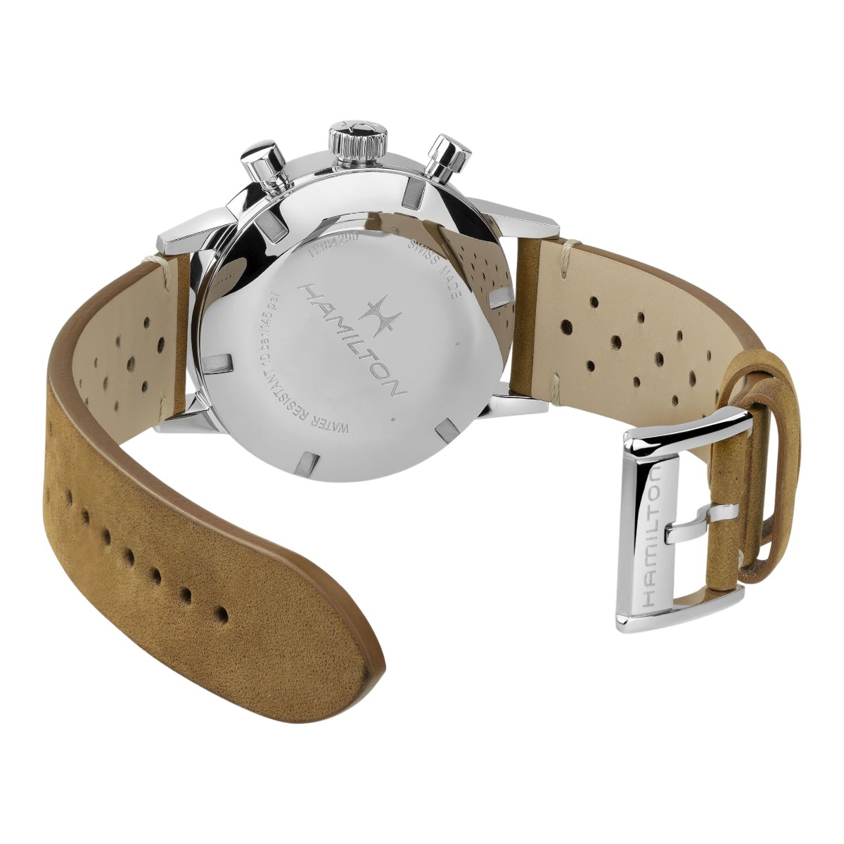 Hamilton American Classic Intra-Matic Chronograph H 40mm Men's Watch, Blue Dial