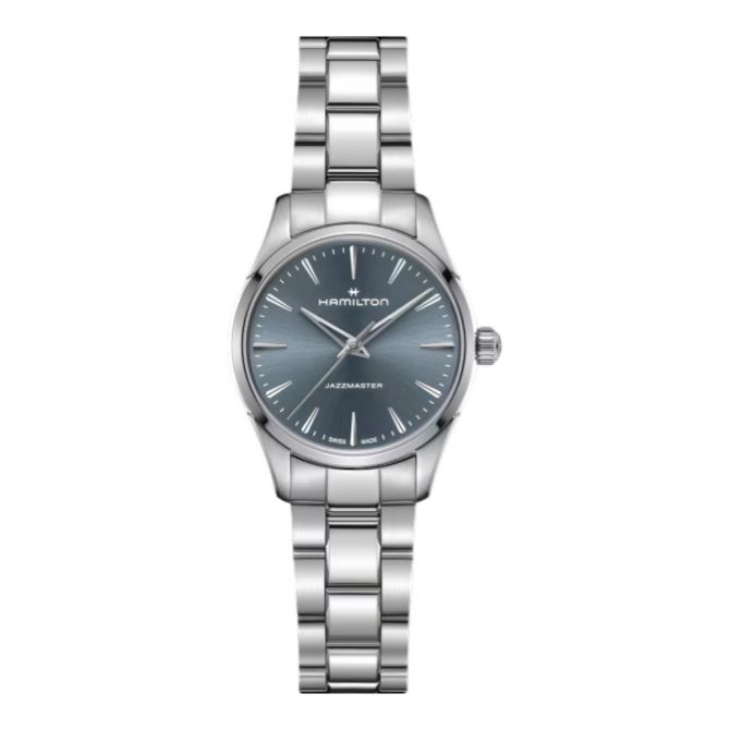 Hamilton Jazzmaster Quartz 32mm Women's Watch, Blue Dial