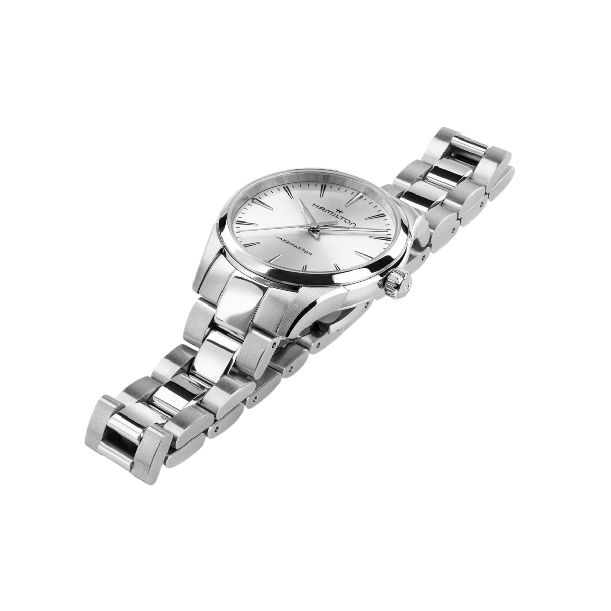 Hamilton Jazzmaster Quartz 32mm Women's Watch, Silver Dial