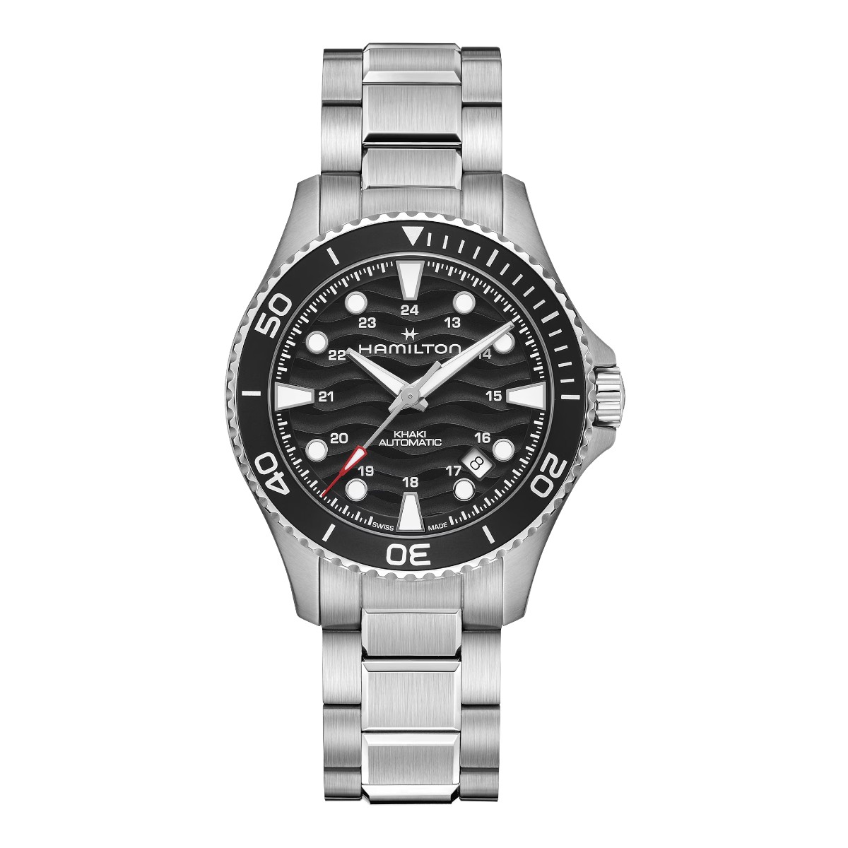 Hamilton Khaki Navy Scuba Automatic 40mm Men's Watch, Black