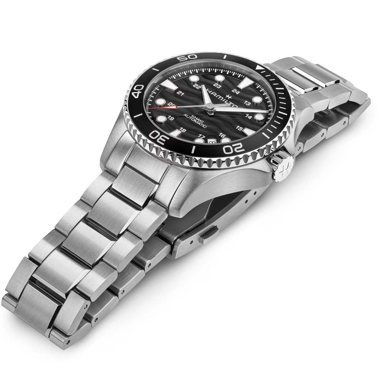 Hamilton Khaki Navy Scuba Automatic 40mm Men's Watch, Black