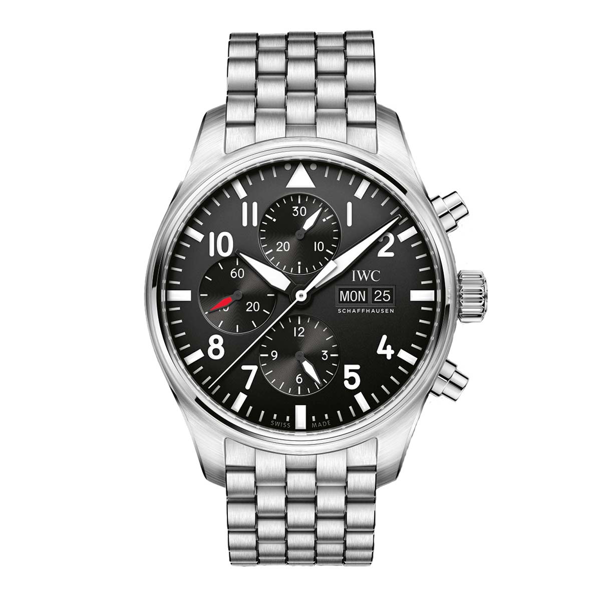 iwc schaffhausen black