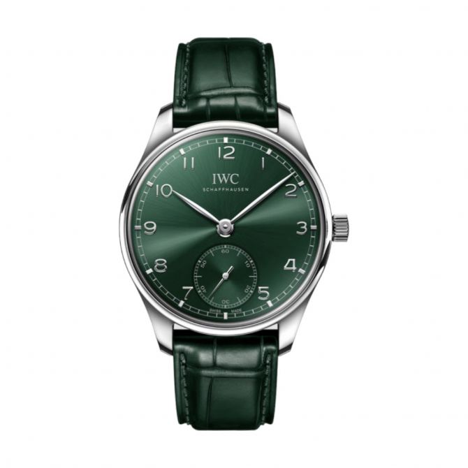 IWC Schaffhausen Portugieser Automatic 40mm Men s Watch Green Dial