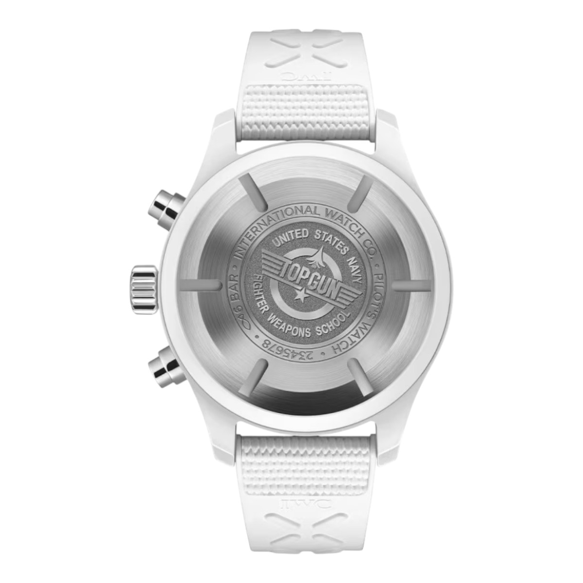 IWC Schaffhausen TOP GUN Edition Lake Tahoe Chronograph Pilot's 44.5mm Watch, Black Dial