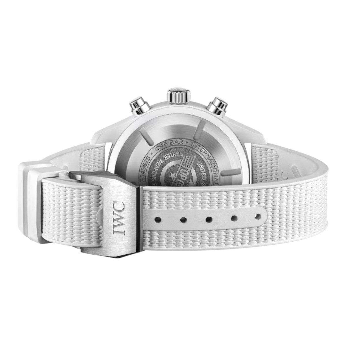 IWC Schaffhausen TOP GUN Edition Lake Tahoe Chronograph Pilot's 44.5mm Watch, Black Dial