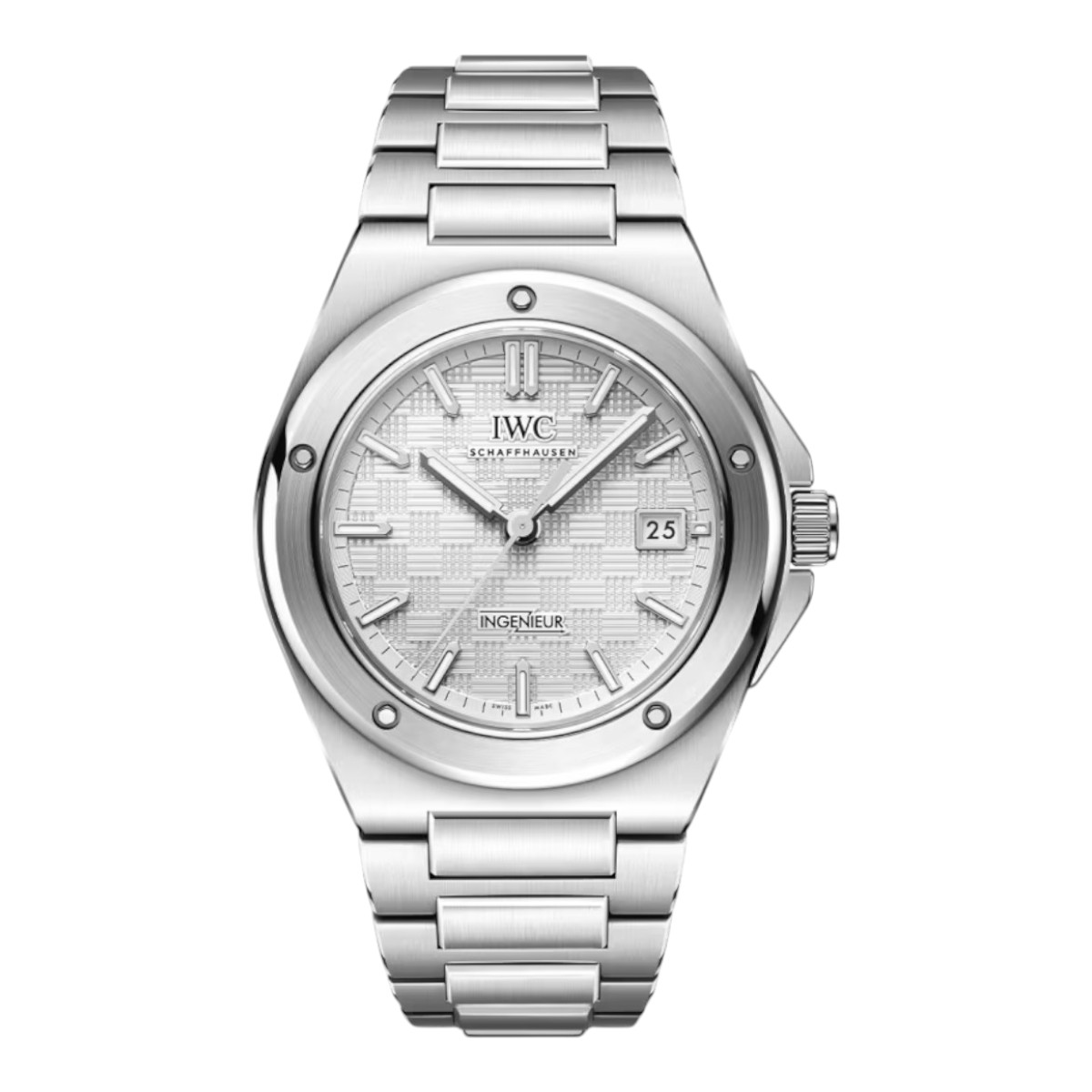 IWC Schaffhausen Ingenieur Automatic 40mm Watch, Silver Dial