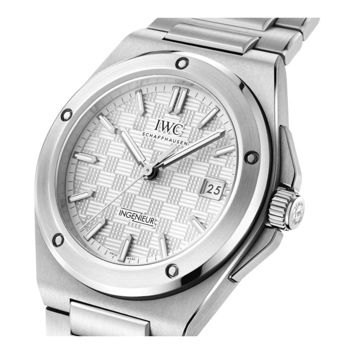 IWC Schaffhausen Ingenieur Automatic 40mm Watch, Silver Dial