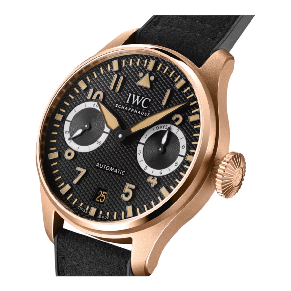 IWC Schaffhausen AMG G 63 Big Pilot's 46.2mm Watch, Black Dial