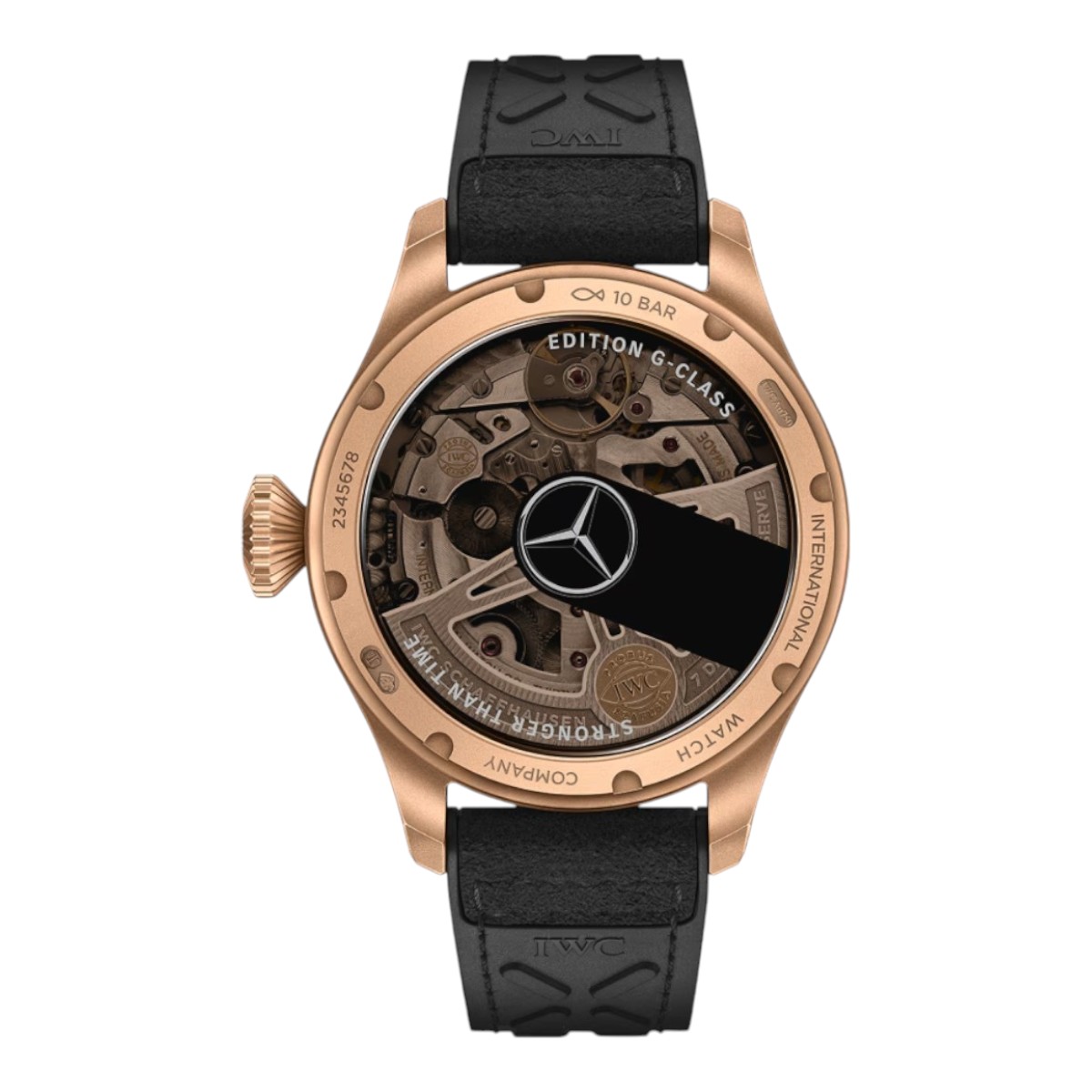 IWC Schaffhausen AMG G 63 Big Pilot's 46.2mm Watch, Black Dial