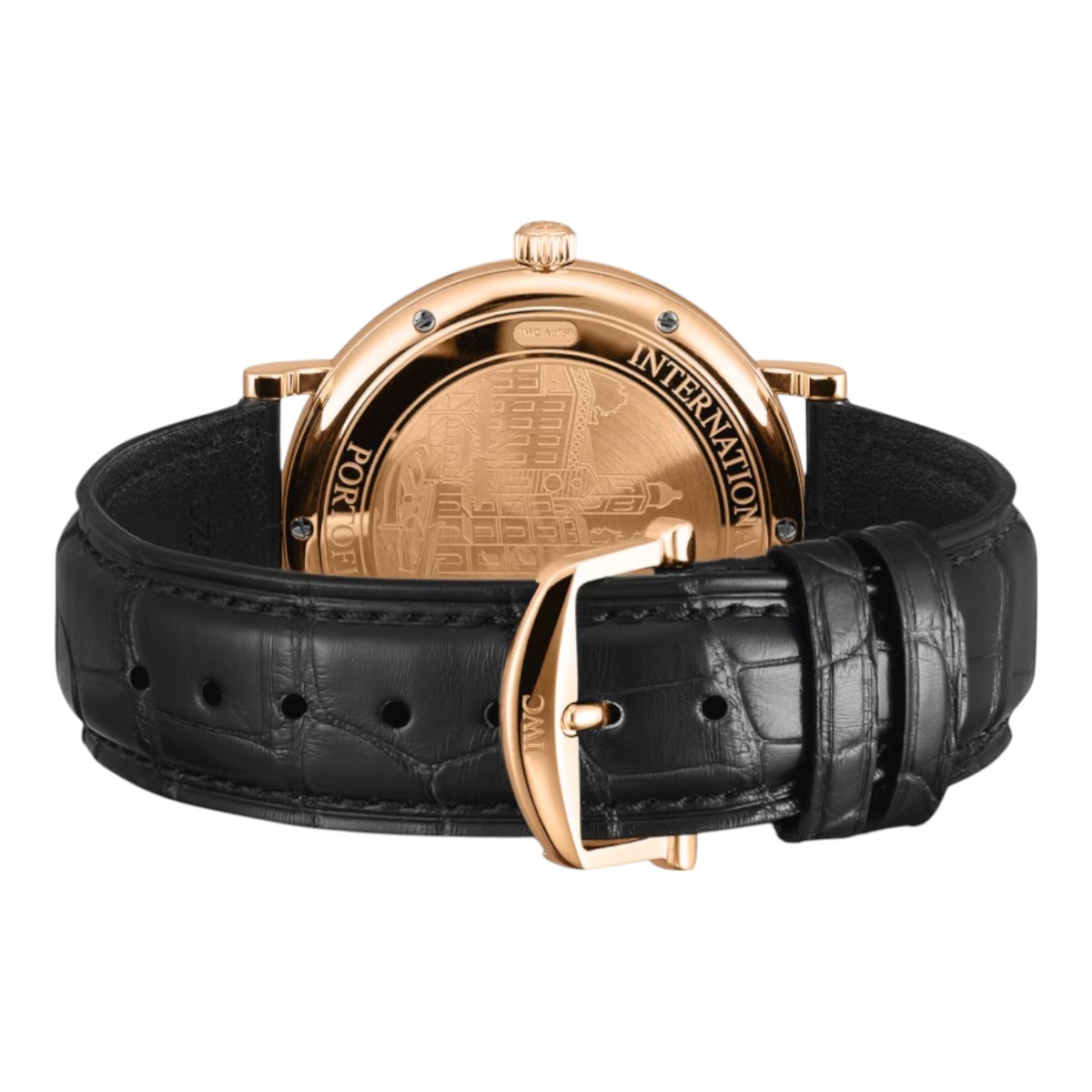 IWC Schaffhausen Portofino Automatic 40mm Watch, Blue Dial