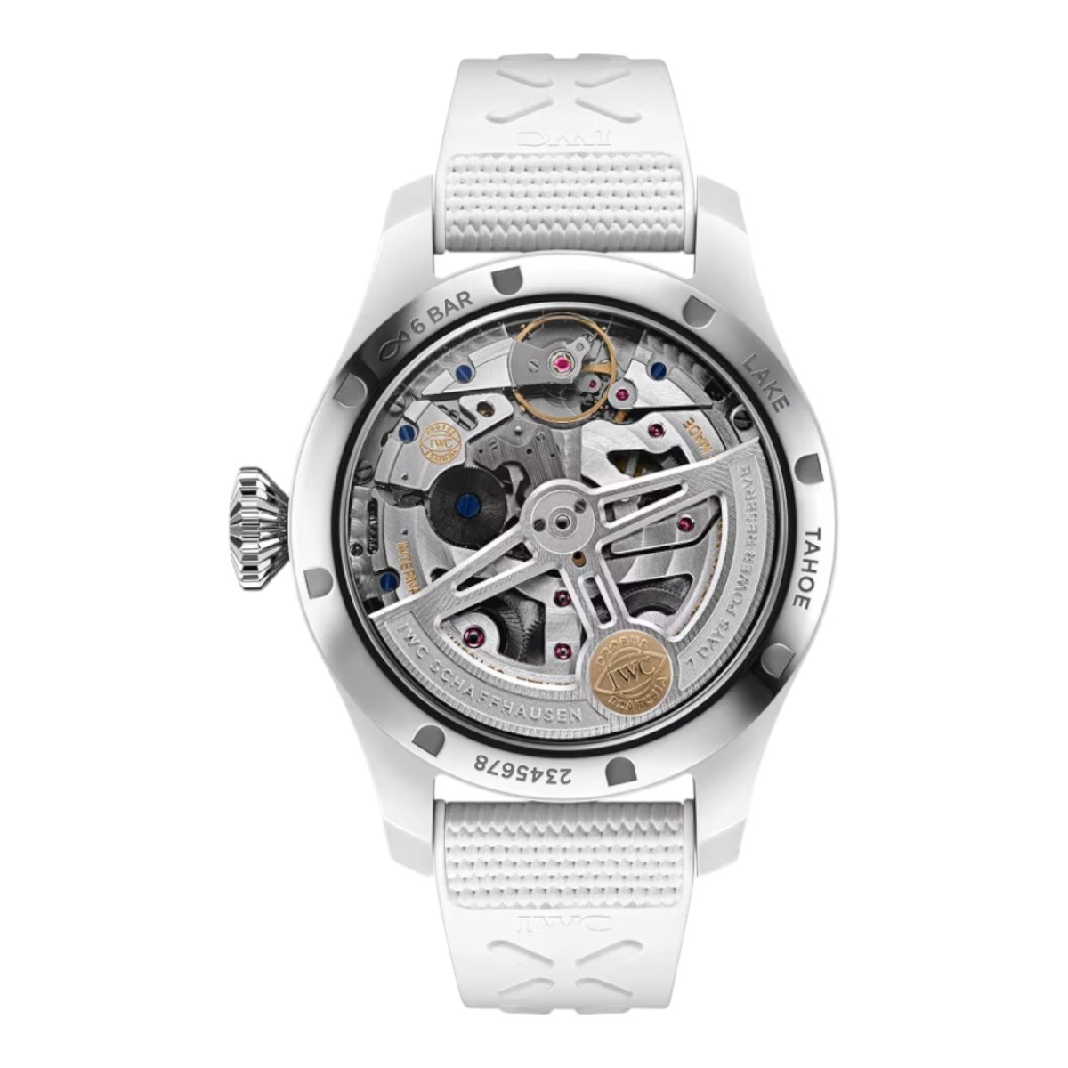 IWC Schaffhausen TOP GUN Lake Tahoe Perpetual Calendar Big Pilot's 46.5mm Watch, Black Dial