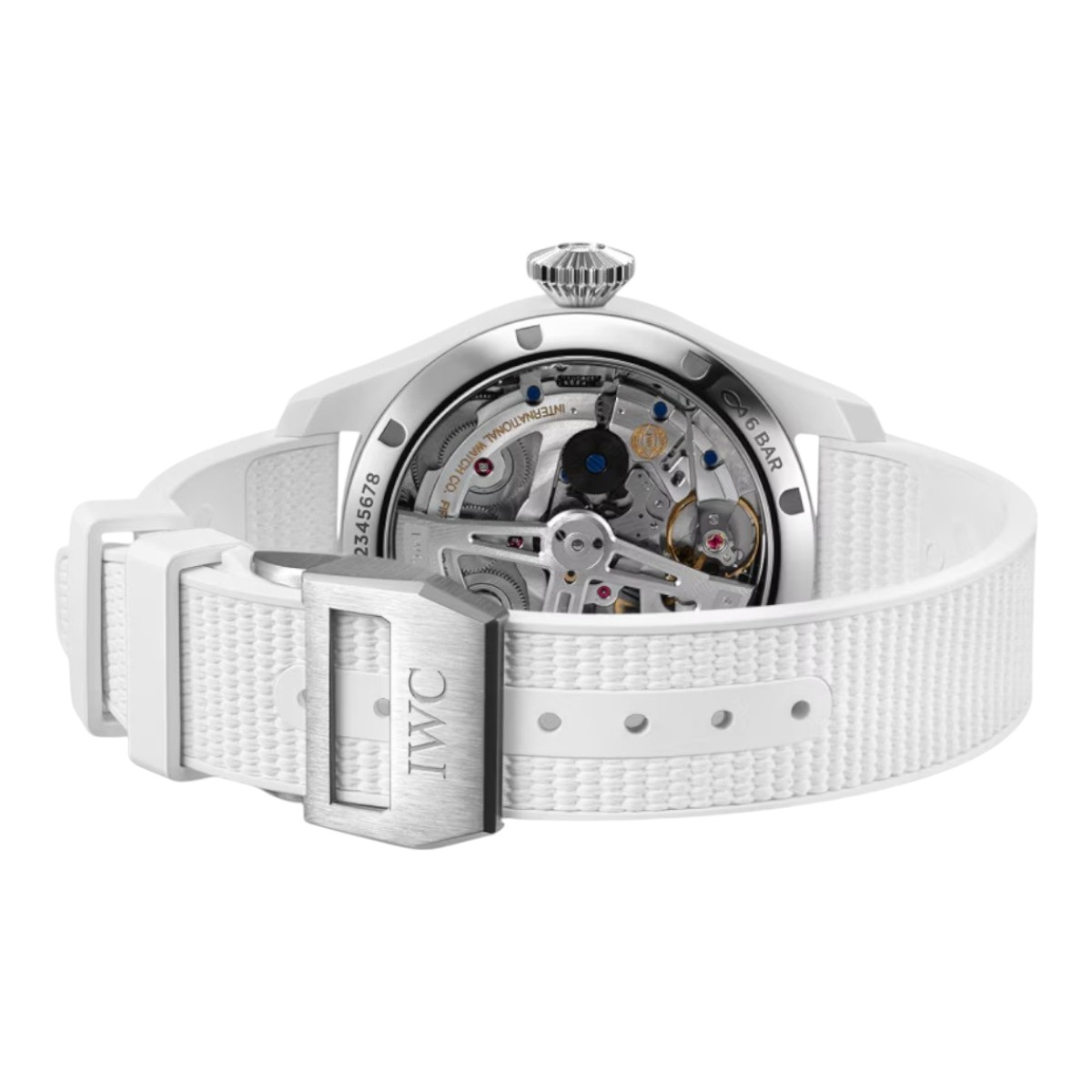 IWC Schaffhausen TOP GUN Lake Tahoe Perpetual Calendar Big Pilot's 46.5mm Watch, Black Dial