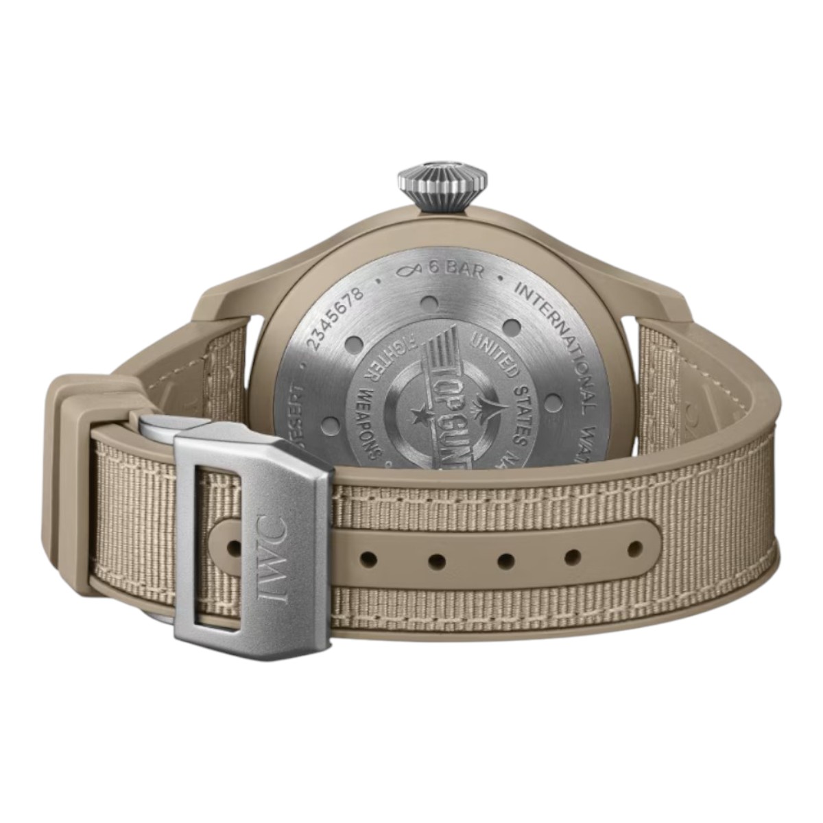 IWC Schaffhausen TOP GUN Mojave Desert Edition Big Pilot's 46mm Watch, Brown Dial