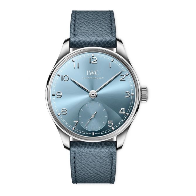 IWC Schaffhausen Portugieser Automatic 40mm Watch, Horizon Blue Dial
