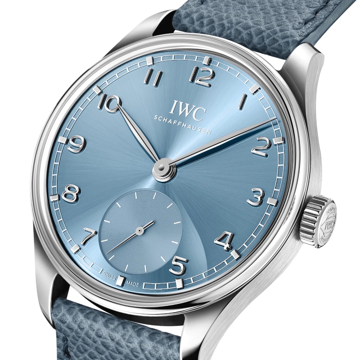 IWC Schaffhausen Portugieser Automatic 40mm Watch, Horizon Blue Dial