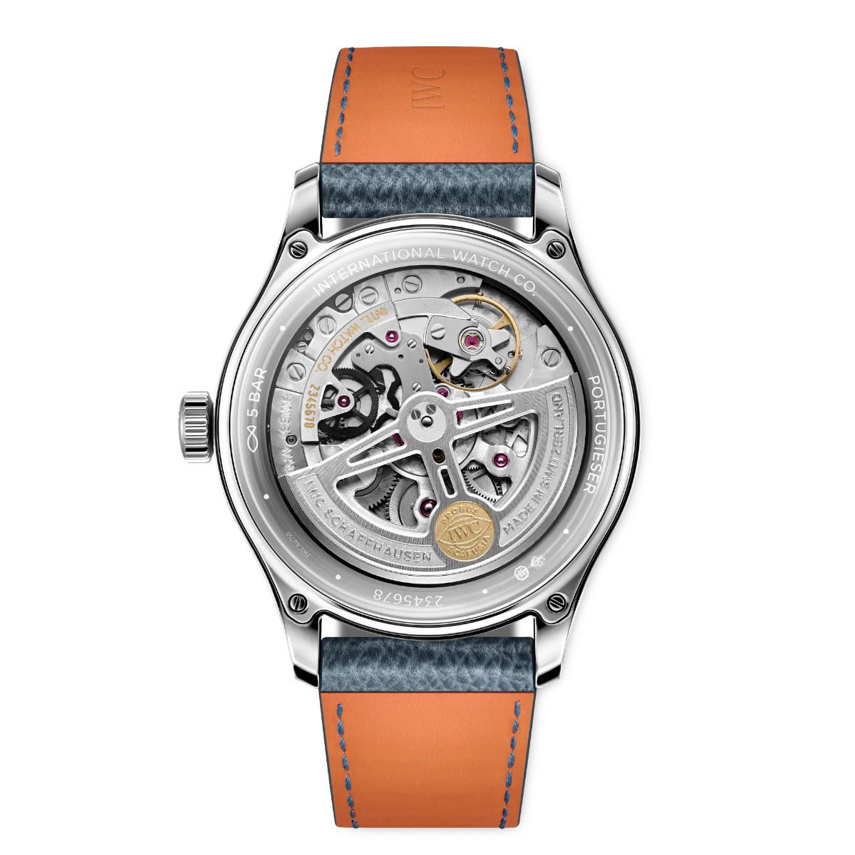 IWC Schaffhausen Portugieser Automatic 40mm Watch, Horizon Blue Dial
