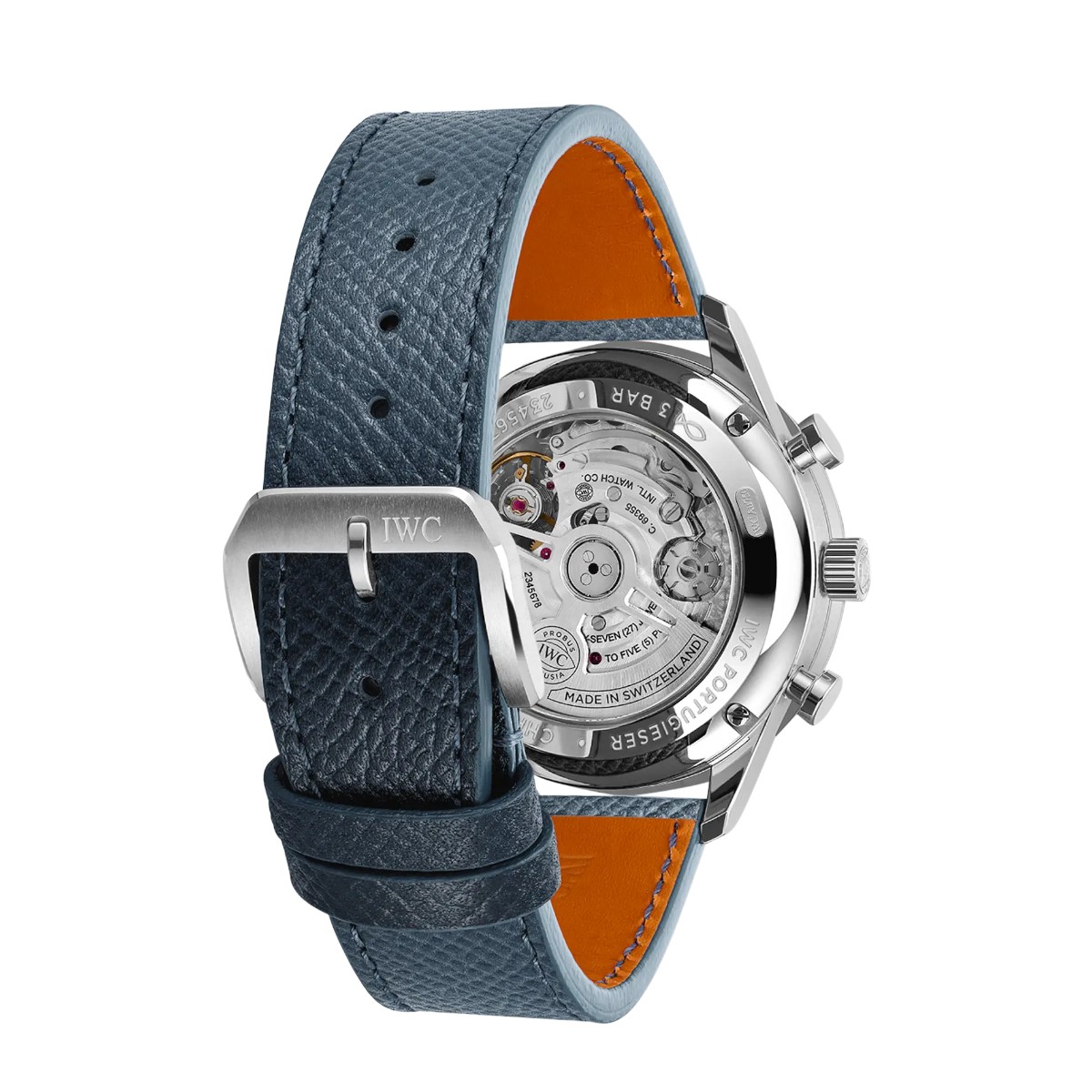 IWC Schaffhausen Portugieser Chronograph 41mm Men's Watch, Horizon Blue Dial