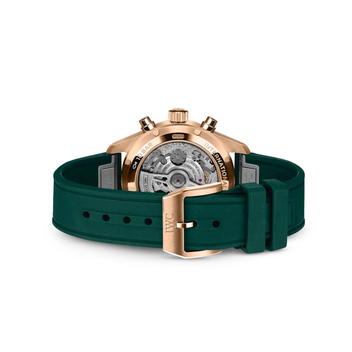 IWC Schaffhausen Chronograph Pilot's 41mm Men's Watch, Green Dial