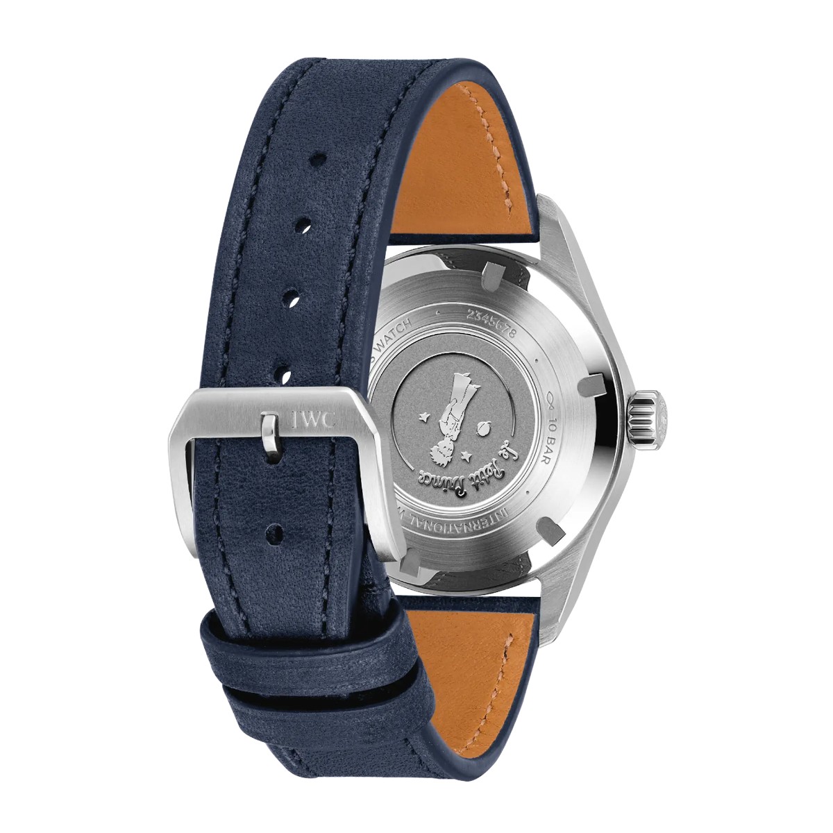 IWC Schaffhausen Le Petite Prince Pilot's 36mm Watch, Blue Dial