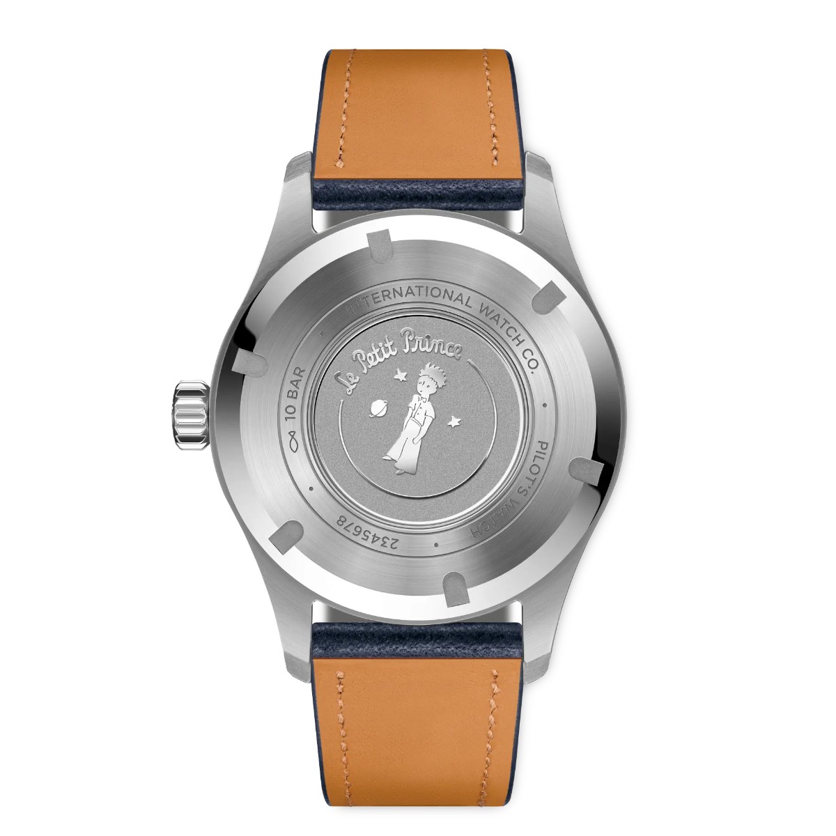 IWC Schaffhausen Le Petite Prince Pilot's 36mm Watch, Blue Dial