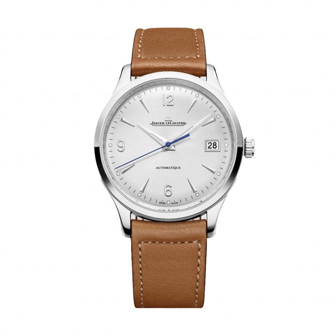 Jaeger-LeCoultre Master Control Date 40mm Watch, Silvered Grey Dial