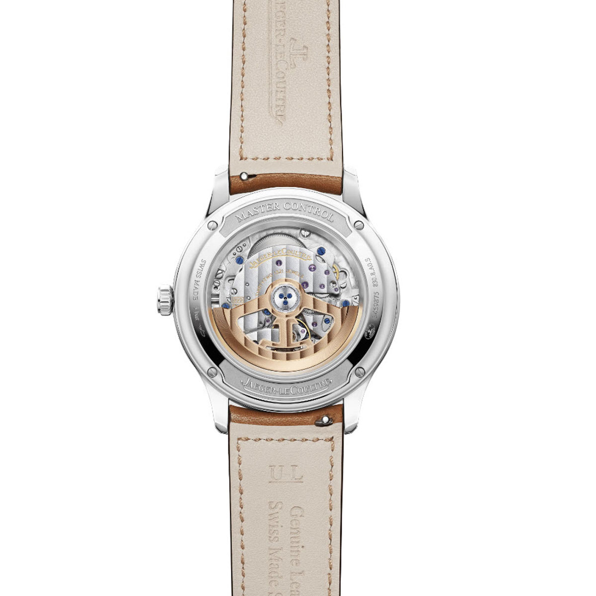 Jaeger-LeCoultre Master Control Date 40mm Watch, Silvered Grey Dial