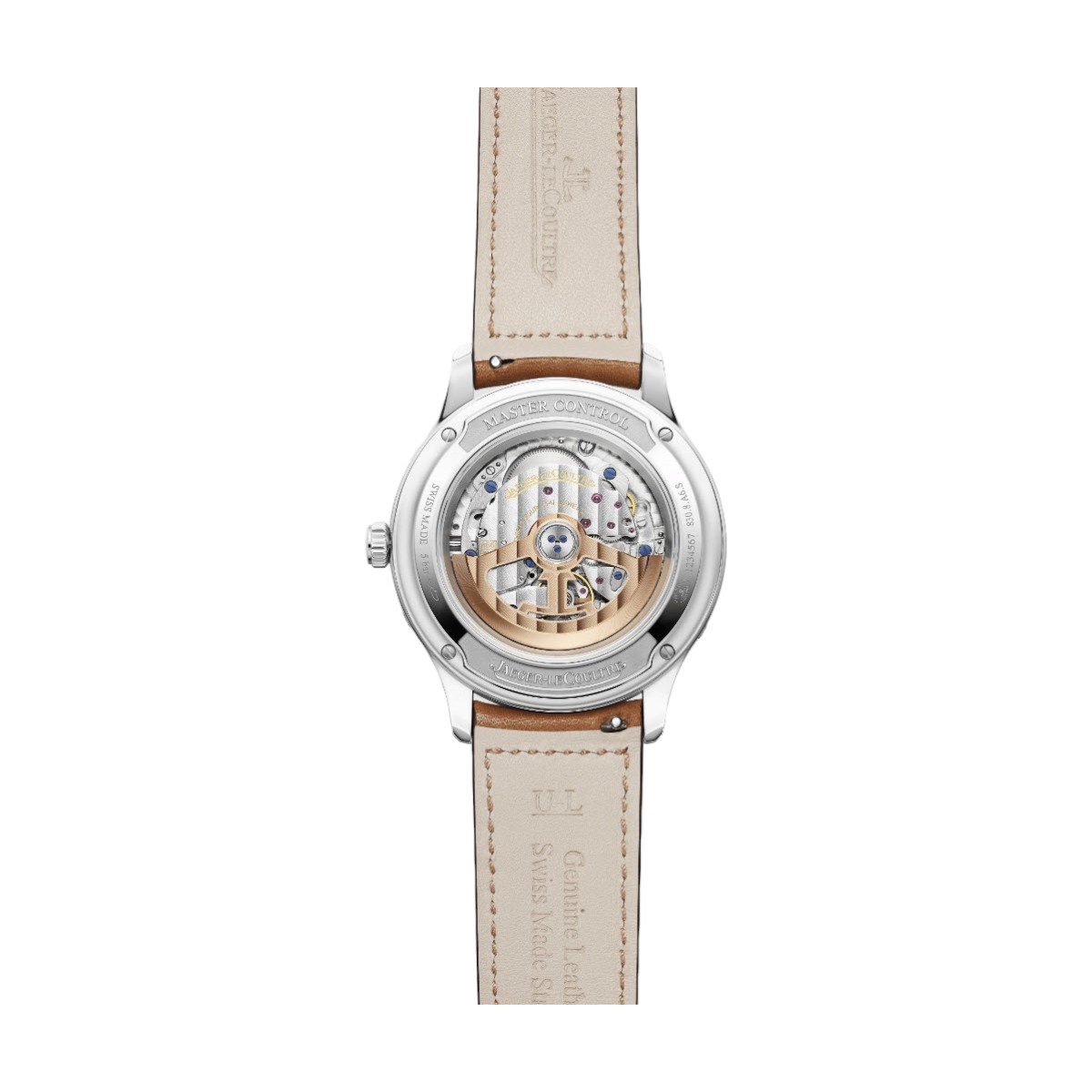 Jaeger-LeCoultre Master Control Calendar 40mm Men's Watch, Silvery Grey Dial