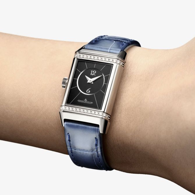 Classic Duetto Jaeger Reverso Damen Jaeger-LeCoultre 24mm Pink