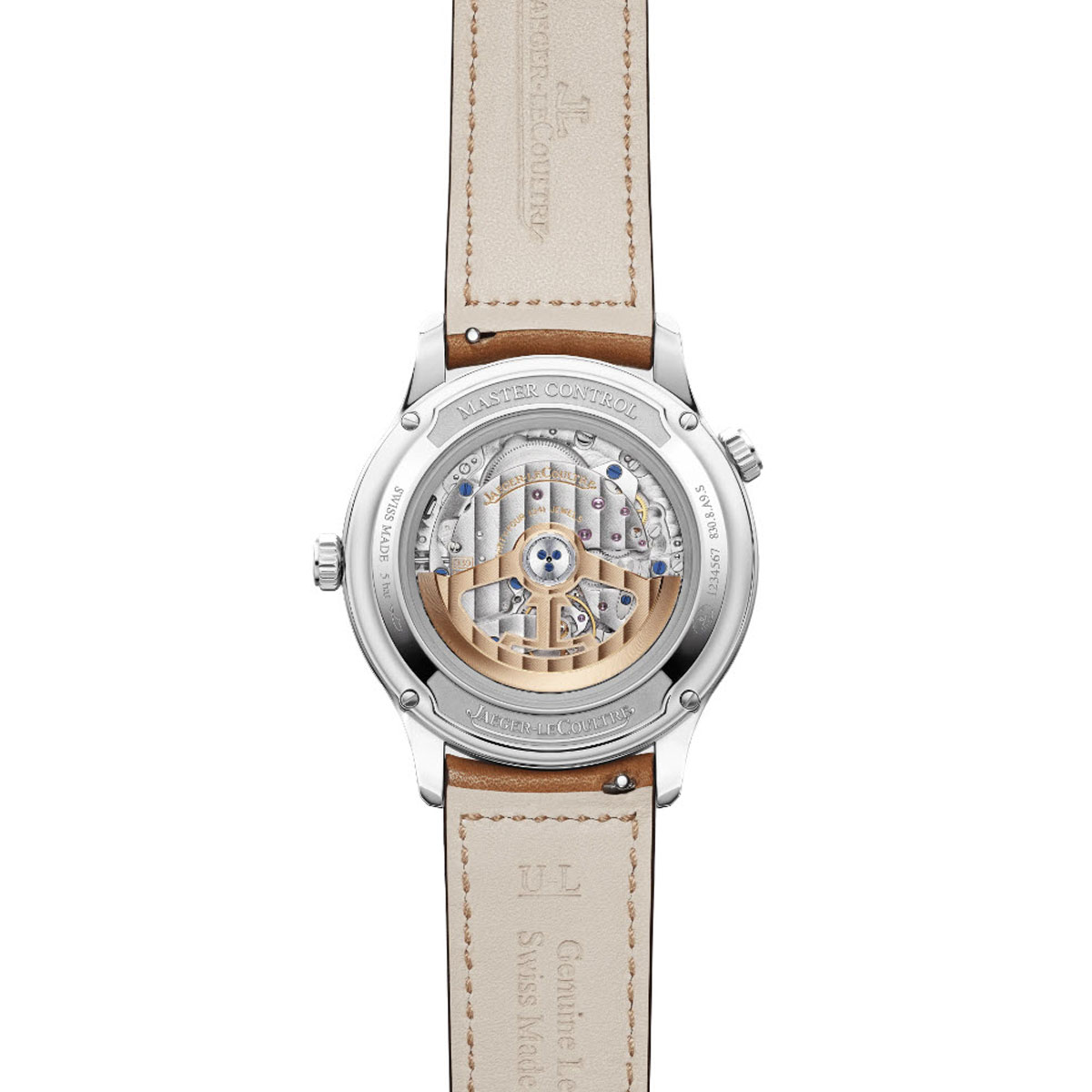 Jaeger-LeCoultre Master Control Geographic 40mm Watch, Silvered Grey Dial