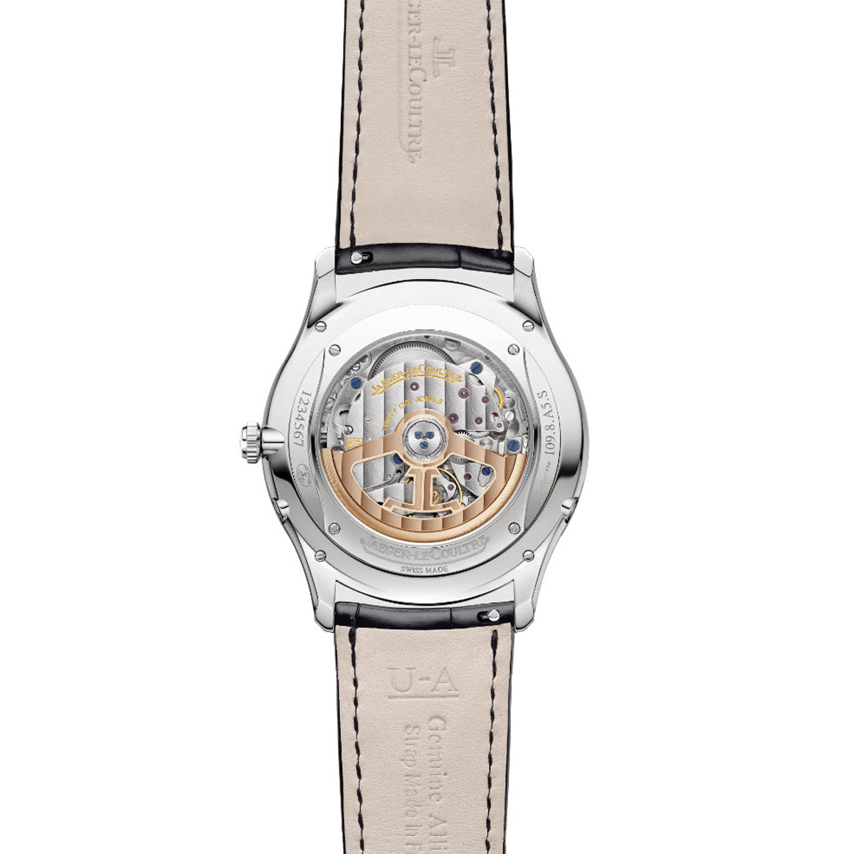 Jaeger-LeCoultre Master Ultra Thin Moon 39mm Watch, Petroleum Blue Dial