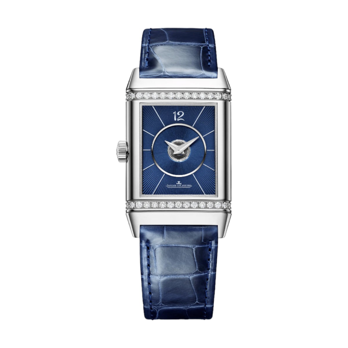 Jaeger-LeCoultre Reverso Classic Duetto 40 x 24.4mm Watch, Silvery Grey Dial