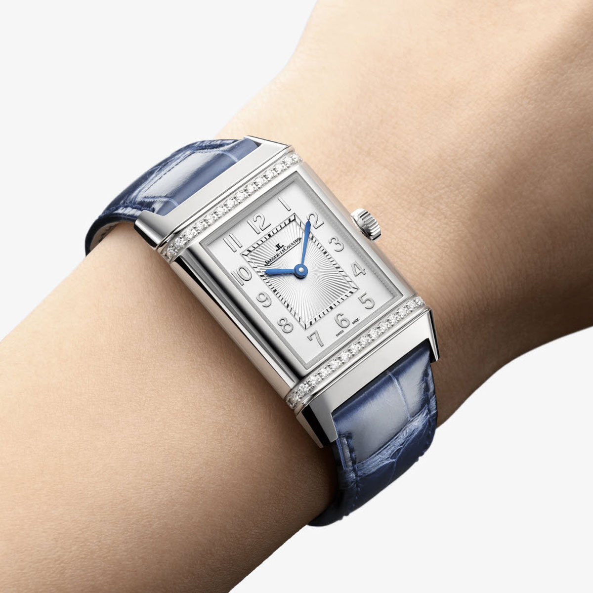 Jaeger-LeCoultre Reverso Classic Duetto 40 x 24.4mm Watch, Silvery Grey Dial