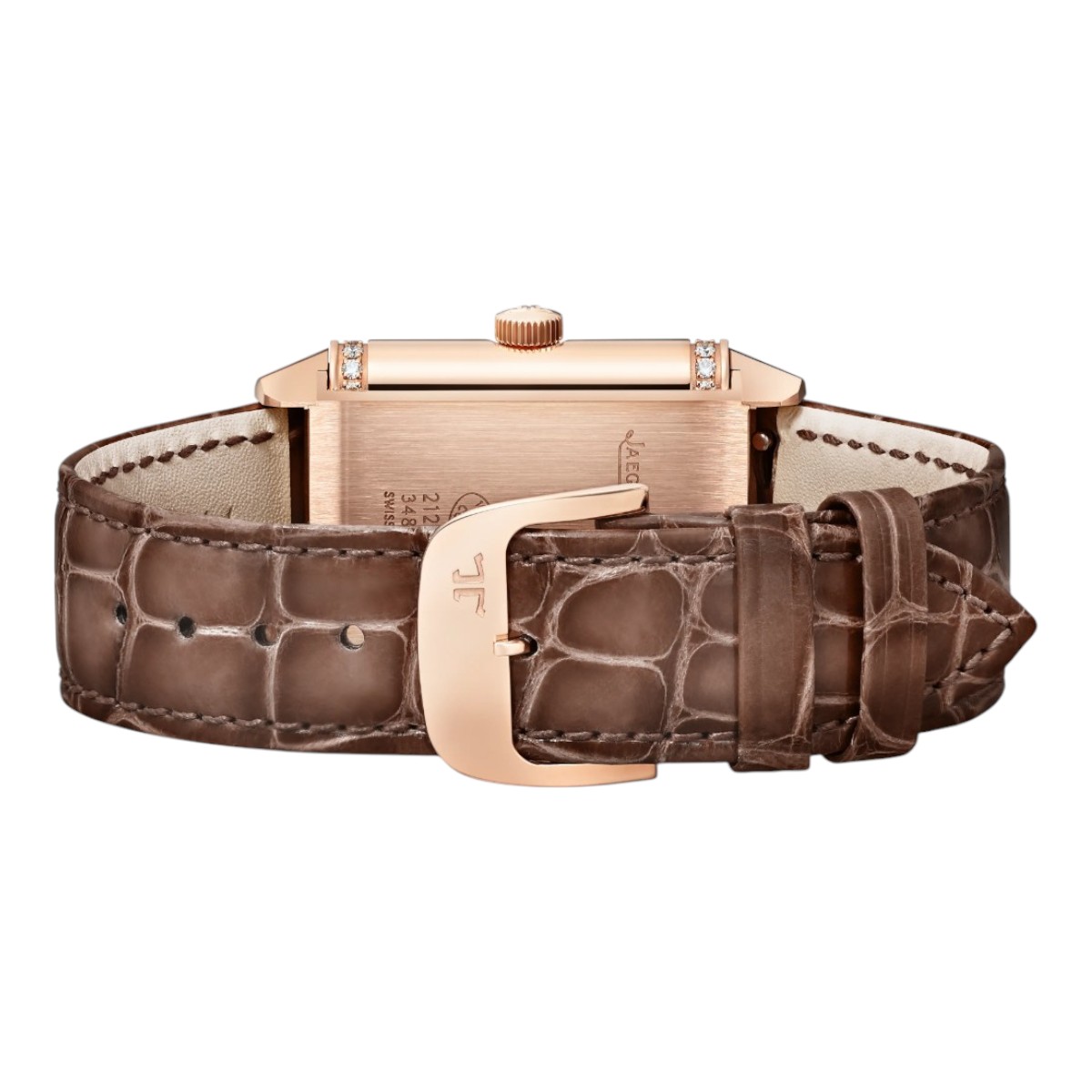 Jaeger-LeCoultre Reverso Classic Duetto 40mm x 24.4mm Watch, Silvered Grey Dial