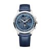 Jaeger-Le-Coultre Master Control Chronograph Calendar 40mm Watch, Blue Dial